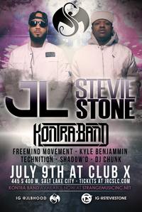 Thumbnail image for the event Stevie Stone & JL "Kontra Band Tour" supplied by the hosting site