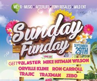 Thumbnail image for the event Sunday Funday W/ Gettoblaster, Ron Carroll & More supplied by the hosting site