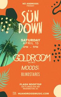 Thumbnail image for the event SünDown feat. Goldroom (DJ Set), Moods supplied by the hosting site