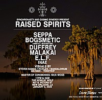 Thumbnail image for the event Synchronasty & Cosmic Synergy Present Raised Spirits supplied by the hosting site