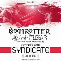 Thumbnail image for the event Syndicate at Soundwell ft. BogTroTTeR & Whitebear W. Illoom supplied by the hosting site