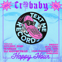 Thumbnail image for the event TEXT ME RECORDS HAPPY HOUR w/ Studio_Dad, Wables and DJ Mousetwat supplied by the hosting site