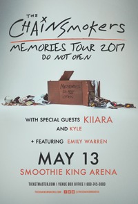 Thumbnail image for the event THE CHAINSMOKERS - Memories Tour 2017 - New Orleans supplied by the hosting site