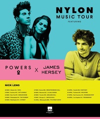 Thumbnail image for the event The Crocodile & Nylon Music Tour Present: POWERS & James Hersey supplied by the hosting site