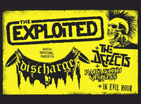 Thumbnail image for the event The Exploited supplied by the hosting site