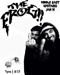 Thumbnail image for the event The Frog supplied by the hosting site