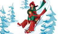 Thumbnail image for the event The Jinkx & DeLa Holiday Show supplied by the hosting site