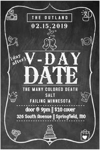 Thumbnail image for the event The Many Colored Death / SALT / Failing Minnesota supplied by the hosting site