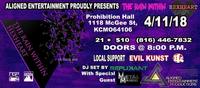 Thumbnail image for the event The Rain Within, Hexheart, Evil Kunst & DJ Replicant supplied by the hosting site