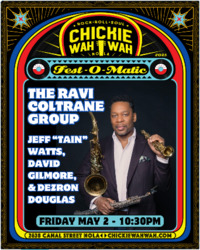 Thumbnail image for the event The Ravi Coltrane Group w/ Jeff “Tain” Watts, David Gilmore, Dezron Douglas and More! supplied by the hosting site