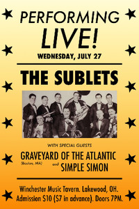 Thumbnail image for the event The Sublets supplied by the hosting site