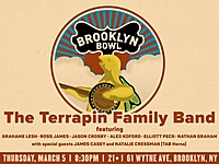 Thumbnail image for the event The Terrapin Family Band ft. Grahame Lesh, Ross James, Jason Crosby, Alex Koford, Elliott Peck, Nathan Graham + Natalie Cressman + James Casey (TAB Horns) supplied by the hosting site