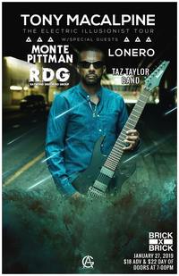 Thumbnail image for the event Tony MacAlpine with special guests supplied by the hosting site