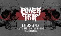 Thumbnail image for the event UNHINGED - Power Trip supplied by the hosting site
