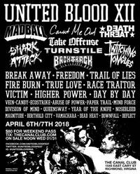 Thumbnail image for the event UNITED BLOOD XII- 2 Day Festival supplied by the hosting site