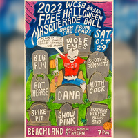 Thumbnail image for the event WCSB 89.3FM  Back From The Dead- Halloween Ball, Wolf Eyes, Big Fun, Burning Plastic Band, Dana, Moth Cock, The Scotch Bonnets, Bat Hearse, Show Pink, Spike Pit supplied by the hosting site