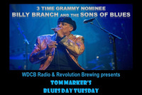 Thumbnail image for the event WDCB Bluesday Tuesday Hosted by Tom Marker: BILLY BRANCH AND THE SONS OF BLUES supplied by the hosting site