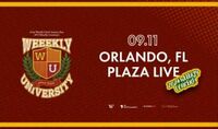 Thumbnail image for the event Weeekly supplied by the hosting site