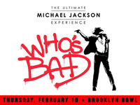 Thumbnail image for the event Who's Bad: The Ultimate Michael Jackson Experience supplied by the hosting site