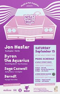 Thumbnail image for the event Willy Street Beats After Party feat. Jon Hester + Sage Caswell supplied by the hosting site