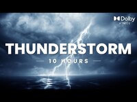 Thumbnail for the Alex Marshall - 10 Hours of Soothing ThunderStorm Sounds | For Sleep, Calming, or Relaxation | Nature White Noise link, provided by host site
