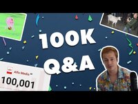 Thumbnail for the Alfo Media - 100,000 Subscriber Q&A link, provided by host site