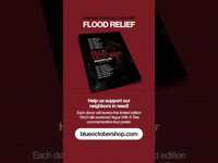 Thumbnail for the Blue October - 100% of your donation will go to the families affected by the central Texas floods. blueoctober.com link, provided by host site