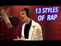 Thumbnail for the Quadeca - 13 Styles of Rapping! link, provided by host site