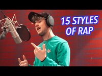 Thumbnail for the Quadeca - 15 Styles of Rapping! link, provided by host site