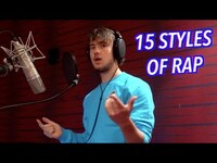 Thumbnail for the Quadeca - 15 Styles of Rapping! link, provided by host site