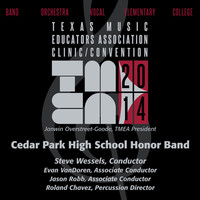 Thumbnail for the Cedar Park High School Honor Band - 2014 Texas Music Educators Association (TMEA): Cedar Park High School Honor Band link, provided by host site