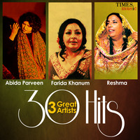 Thumbnail for the Abida Parveen - 30 Hits - 3 Great Artists - Abida Parveen - Farida Khanum - Reshma link, provided by host site