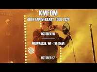 Thumbnail for the KMFDM - 40th Anniversary Tour Announcement - Tickets on Sale June 19th! link, provided by host site