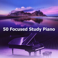Thumbnail for the Study Piano Music - 50 Focused Study Piano link, provided by host site