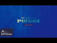 Thumbnail for the VAV - 5th Mini Album 'POISON' Highlight Medley link, provided by host site
