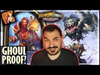 Thumbnail for the Kripp - A GHOUL-PROOF GEORGE?! - Hearthstone Battlegrounds link, provided by host site