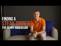Thumbnail for the ABBA - A Swedish perspective - finding a steak for Benny Andersson link, provided by host site