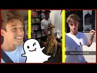 Thumbnail for the Cameron Dallas - AARON CARPENTER & JAKE PAUL HANGOUT! | Caught onSnapchat! link, provided by host site