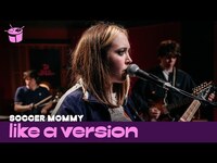 Thumbnail for the Soccer Mommy - ‘Abigail’ (live for Like A Version) link, provided by host site