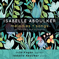 Thumbnail for the Isabelle Aboulker - Aboulker: Mélodies & Songs link, provided by host site