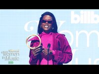 Thumbnail for the Muni Long - Accepts the Rising Star Award | Billboard Women In Music 2025 link, provided by host site