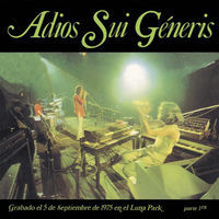 Thumbnail for the Suigeneris - Adios Sui Generis, Vol. 1 (En Vivo) link, provided by host site
