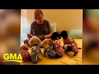 Thumbnail for the 6 Dogs - Adorably listen intently to mom as she reads them a bedtime story link, provided by host site
