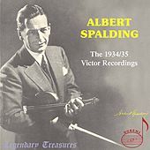 Thumbnail for the Albert Spalding - Albert Spalding, Vol. 1: The 1934-1935 Victor Recordings link, provided by host site