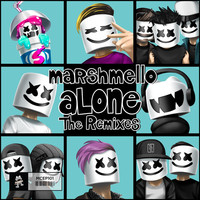 Thumbnail for the Marshmello - Alone (Getter Remix) link, provided by host site