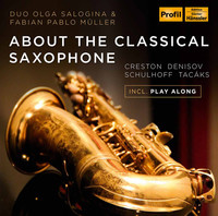Thumbnail for the Edison Denisov - Alto Saxophone Sonata (Piano Accompaniment): III. Allegro moderato link, provided by host site