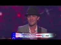 Thumbnail for the Michael Grimm - America's Got Talent "You Can Leave Your Hat On" semi-finals link, provided by host site