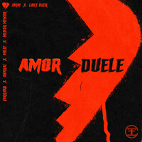 Thumbnail for the Akim - Amor Duele (Remix) link, provided by host site