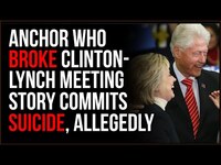 Thumbnail for the Timcast - Anchor Who Broke Clinton-Lynch Meeting Story Reportedly Commits SUICIDE, Conspiracy Theories Fly link, provided by host site