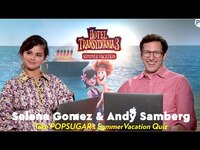 Thumbnail for the Selena Gomez - And Andy Samberg Take a POPSUGAR Quiz link, provided by host site